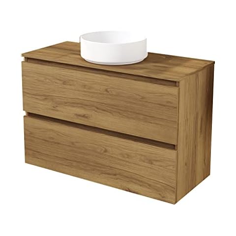 Baikal Mueble de Baño Deva con Lavabo Cerámico, Montado Cover