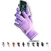 Produktbild axelens Damen Handschuhen Touchscreen Taktil Wintersachen Weich Comfort Smartphone Handys Tablet Geschenkverpackung Eingeschlossen Lila