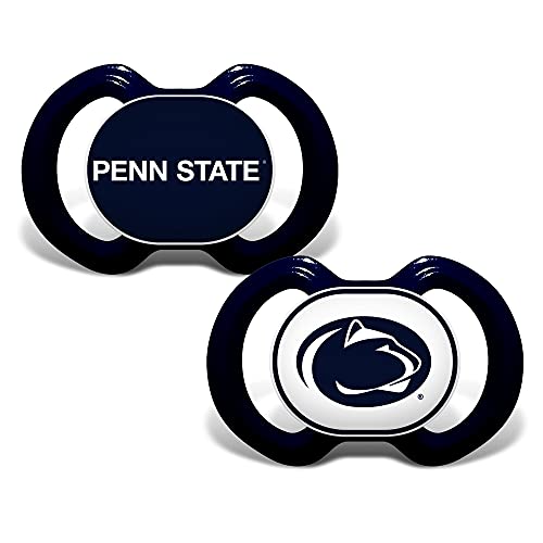 Image of Baby Fanatic Toddler /Baby Pacifier 2-Pack - NCAA Penn State Nittany Lions, Orthodontic Silicone