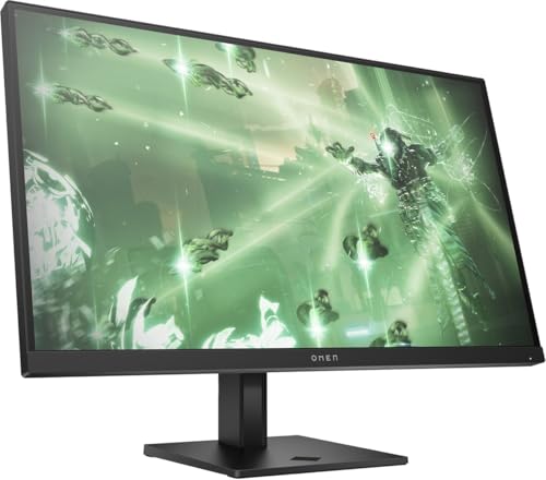 HP OMEN 27q QHD Monitor, Schermo da 27 Pollici Quad HD, Risoluzione 2560 x 1440 Pixel, Pannello IPS da 165Hz, 1 ms, DisplayHDR 400, Antiriflesso, 450 nits, AMD FreeSync, USB, HDMI, Nero