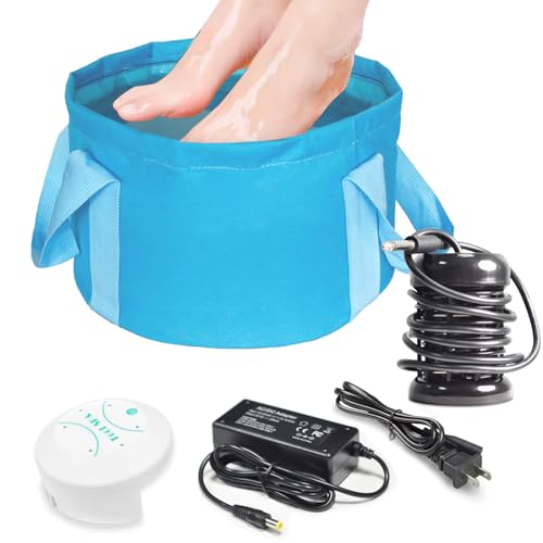 YoTmake Ionic Detox Foot Bath SPA Machine, Ionic Cleanse Detox Foot Bath Spa Machine with Blue...