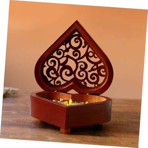 Caja de música de madera vintage como obsequio adecuado para bodas 6