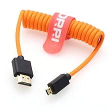 8K 60Hz 4K 120Hz Micro HDMI to HDMI Cable for Sony F55 A6600 6700 a7S A7S3 A74 BMPCC4k Camera Canon R5C M6 Mk2 Panasonic G7
