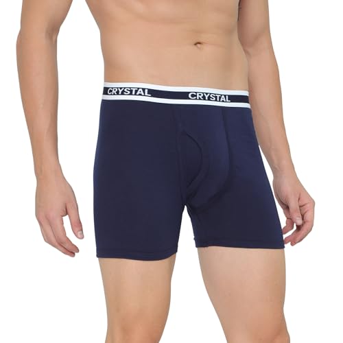 Image of Crystal Men's Cotton Rib Trunks (Pack of 3)