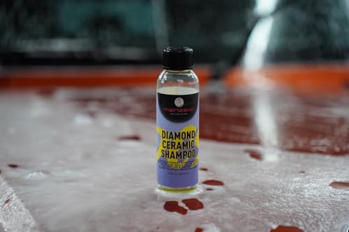 Image of MenzaPro DustGo Car Duster with Diamond Ceramic Shampoo 200ml Combo | Microfiber Wax Treated Car Duster | Ceramic Car Wash Shampoo
