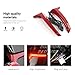 Upgrade Replacement for Motorcycle Rear LED Saddlebag Brake Flowing Turn Signal Accent Light Compatible with Indian Challenger Chieftain Pursuit Roadmaster Springfield (Red)