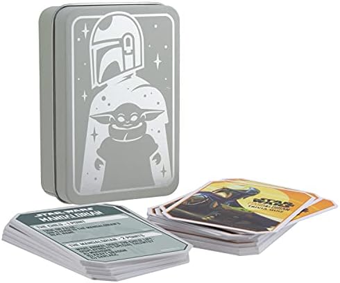 The Mandalorian Trivia Quiz with 100 Questions, Officially Licensed Star Wars Merchandise