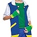 Disguise Ash Ketchum Costume, Official Ash Costume Pokemon Outfit with Jacket and Hat, Unisex Adult Size Small