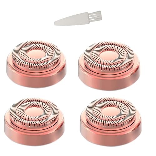 for Finishing Touch Replacement Heads Flawless Facial Hair Remover Gen 2,Double Halo Painless and Smooth (4PCS, GEN 2)
