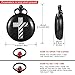 Tiong Bible Verse Pocket Watch Vintage Quartz Pocket Watches Cross American Flag Pattern with Chain Christmas Graduation Birthday Gifts Father's Day
