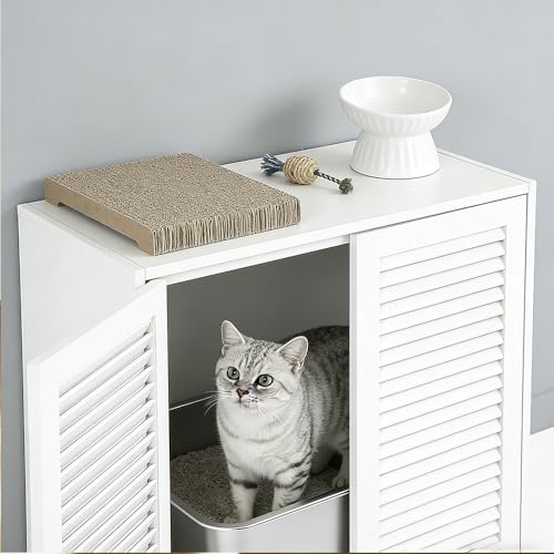 Caja Grande para Arena de Gato de Acero Inoxidable miniatura 7