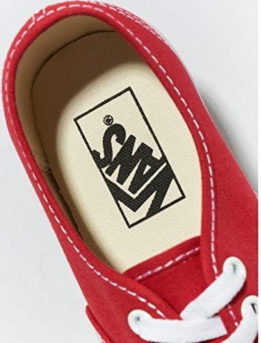 Vans Adult Authentic Core Classics, Red, US Size 12 | Image 5