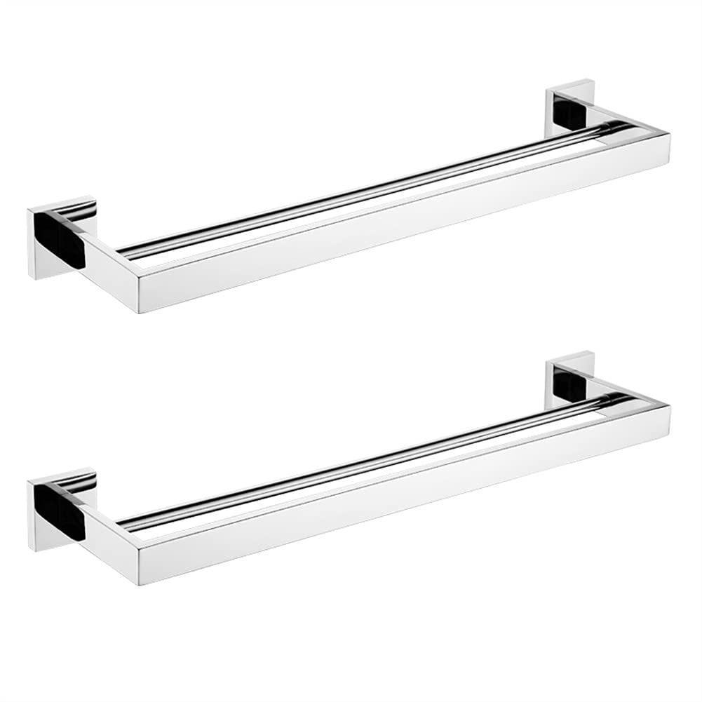 Barre de serviette double CRODY anti-rouille pour éliminer l'humidité des serviettes