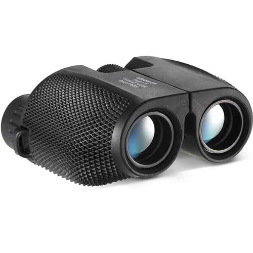 Image of KREVIA 10X25 HD Portable Binoculars 1000m Long Distance and Tourism BAK 4 Prism Wide Angle Mini Telescope for Sightseeing Travel - 1Pcs