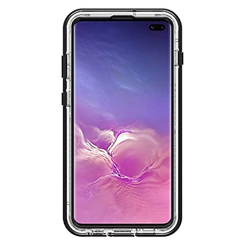 Lifeproof Next Series Case For Samsung Galaxy S10 Plus (Not S10) With Phone Ring Holder Kickstand With Degree Rotation - Bundle - Black Crystal #TOP1