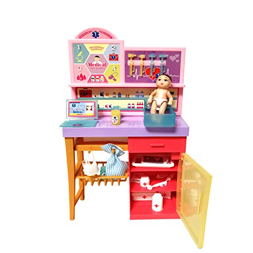 image for Yellow River Toy Doctor Kit for Kids Doctor Playset, Baby Doctor Plays