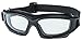 Clear Motorcycle Riding Goggles: Heavy-Duty Riding Glasses No Foam Design w/ Hard Case, Microfiber Cleaning Cloth & Pouch Included. (Clear Lens)