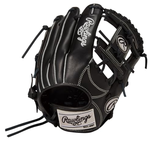 ���[�����O�X(Rawlings) �싅�p �O���[�u �W���j�A HYPER TECH R9 SERIES �I�[�����E���h�p GJ6R9G9M �u���b�N M�T�C�Y ���E���p