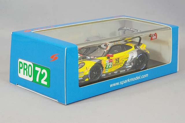 ☆ Spark 1/43 Porsche 911 RSR-19 Hub Auto Racing 2021 Le Mans 24H