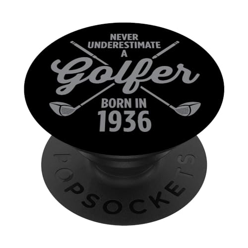 Golfing Golf 1936 87º cumpleaños PopSockets PopGrip Intercambiable