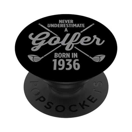 Golfing Golf 1936 87º cumpleaños PopSockets PopGrip Intercambiable