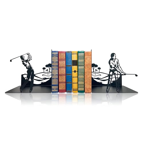 Vausart Golf Decorative Bookends – Golf Home Decor and Office