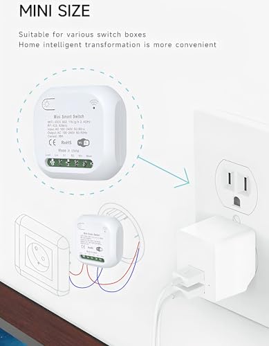 Interruptor inalámbrico WiFi Mengshen para controlar luces desde la cama 4