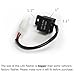 iJDMTOY 2-Pin Electronic LED Flasher Relay Fix for Motorcycle Bike Scooter LED Turn Signal Bulbs Hyper Flash Issue