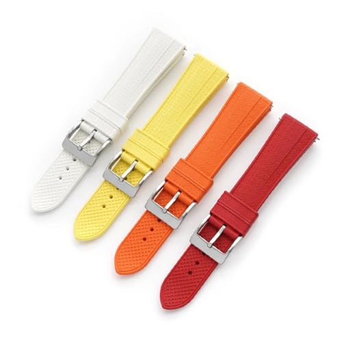 Bracelet caoutchouc étanche contre l'usure de votre montre 18mm