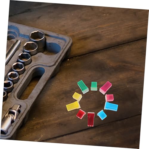Kit Cabilock de 20 fusibles micro para uso automotriz: protección integral de circuitos, fácil reemplazo e instalación, rendimiento confiable y compatible con fusibles para auto miniatura 3