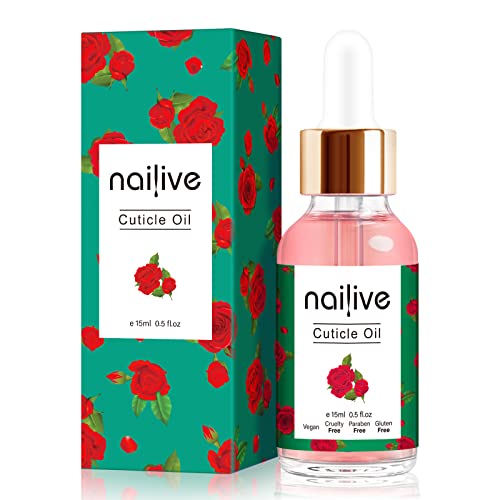 Nailive Olio Cuticole Unghie Jojoba, con Vitamina