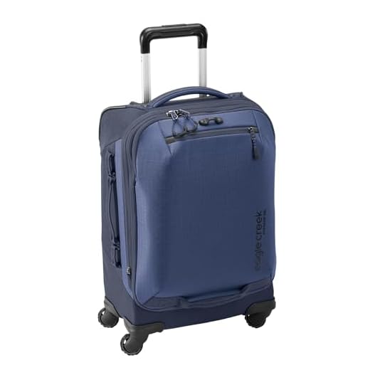 Do you keep your luggage with you on a train Eagle Creek Expanse 4-Wheel Carry-On Luggage