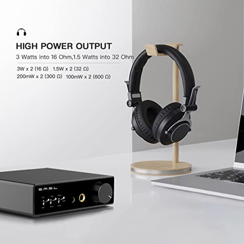 SMSL HO100 Balanced Headphone Amplifier 3000mW×3000mW RCA/XLR Input 6