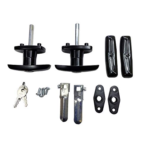 Gordon Glass Co. T-323T Matching T-Handles Lock Set...