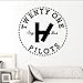 Jukunlun Style Américain Twenty One Pilotes Vinyle Sticker Mural Musique Band De Mode Bar Décoration Salon Chambre Décor Art Mural Affiche