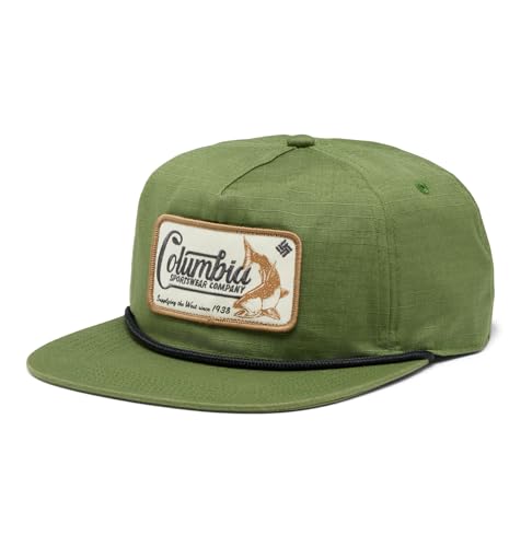 Columbia Unisex Ratchet Strap Snap Back Hat, Canteen/West Fish, One Size