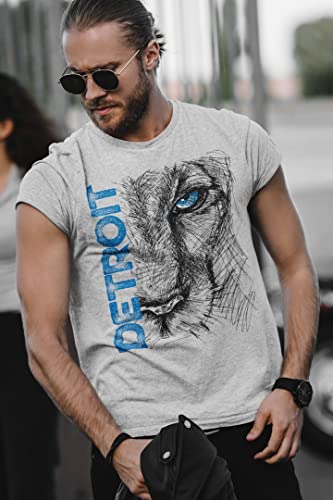 Detroit Shirts for Men by Detroit Rebels T-Shirt Brand. Motor City D Apparel.2