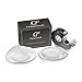 Chilled Panda Silicone Bra Inserts - Silicone Gel Sports Bra Inserts Includes Body Tape, Bra Pads Inserts, Breast Cleavage Enhancers