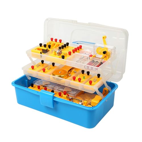 Caja De Experimentos Electromagnetismo Física Portátil Ligera Suministros Para Experimentos Física Aprendizaje STEM