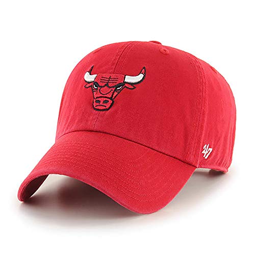 '47 NBA Unisex-Adult NBA Clean Up Adjustable Hat, One Size