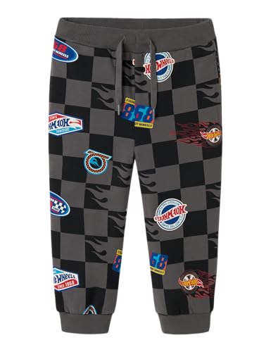 Pantalón de chándal de niños de Hot Wheels azul sky con tacto suave