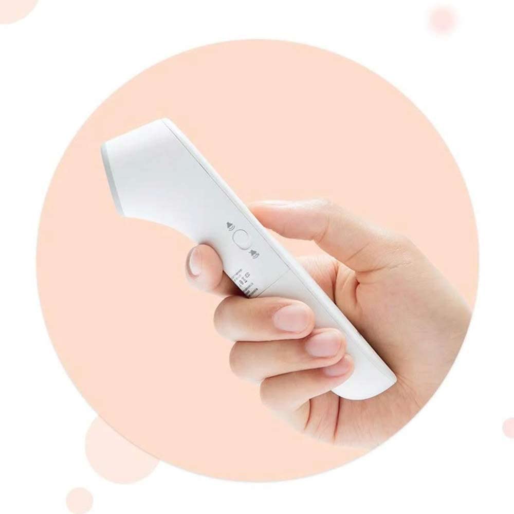 Yuwell Infrared IR Non-Contact Forehead Thermometer (White) 2