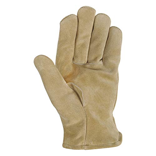 Leather Winter Work Gloves, 100-gram Thinsulate Insulation, Split Cowhide, Extra Large (Wells Lamont 1063XL)
