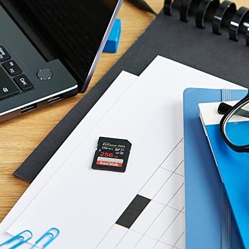 Image of [Older Version] SanDisk 256GB Extreme PRO SDXC UHS-I Card - C10, U3, V30, 4K UHD, SD Card - SDSDXXY-256G-GN4IN