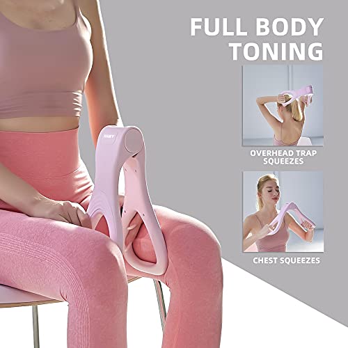 Thigh Master Hip Trainer Kegel Exerciser, Pelvic Floor Trainer, Kegel Trainer For Postpartum Rehabilitation, Trimmer Inner Thigh, Thigh Toner Workout, Arm Leg Exerciser Sport Slimming Training #TOP5
