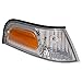 TRQ Corner Light Set Driver & Passenger Side Compatible with 1998-2011 Ford Crown Victoria FO2520147 FO2521147