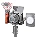 Produktbild UURig RX100 VII Cage Vlog-Halterung Griff mit Kaltschuhbefestigung und 1/4 Zoll Stativschraube für Sony RX100 (M1 / M2 / M3 / M4 / M5 / M6 / M7) Vlogging-Zubehör