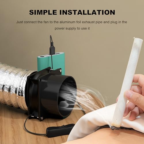 Ventilateur de hotte 5V USB solution contre buee et odeurs - 7