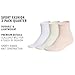 Women's Sport Fashion 3-Pack Quarter ruffle ankle sock for women low cut