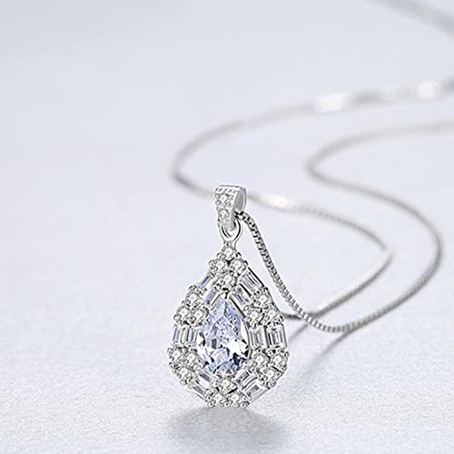 Collier pendentif chute d'eau gorgeous au design raffiné de haute qualité